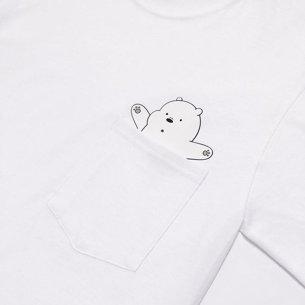 Ice Bear Pocket Tee (White)