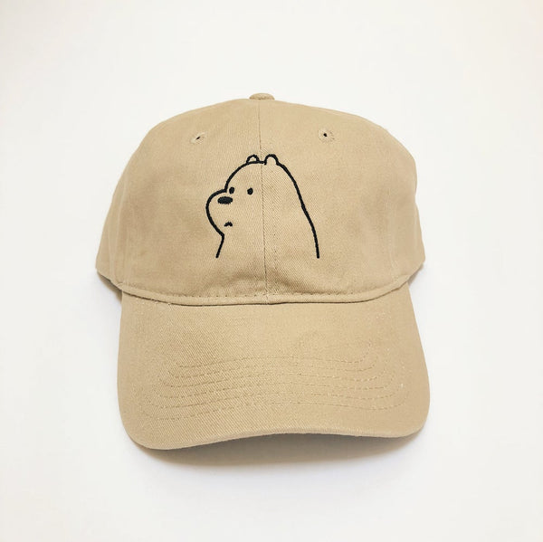 Ice Bear Dad Hat (Khaki)